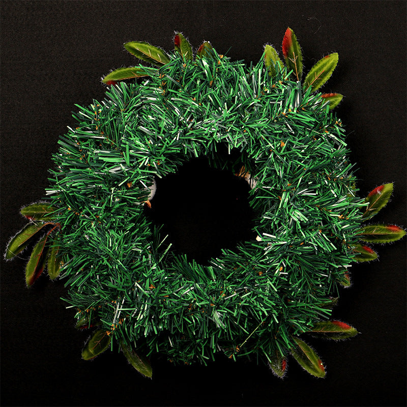 Cotton Flower Wreath, Creative Christmas Decoration